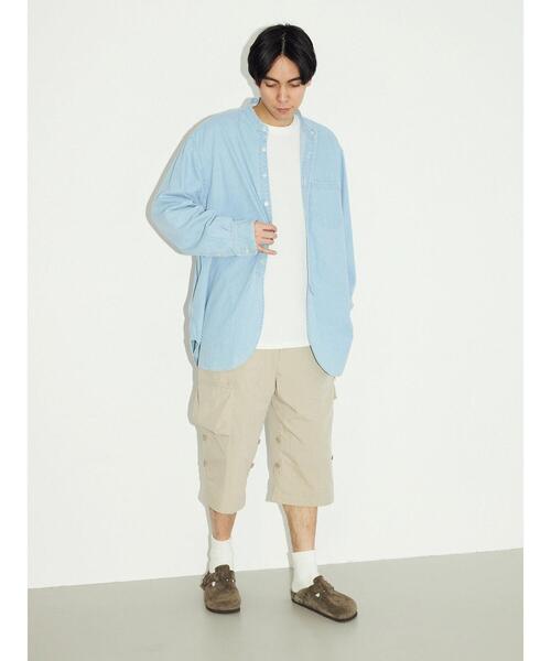 CRAFT STANDARD BOUTIQUE(クラフトスタンダードブティック)の「綿ナイロンダンプクロップドパンツ◆(その他パンツ・メンズ・ベージュ/アイボリー/ブラック・M/L/LL)」の11枚目の写真