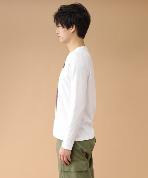 40ｃｔ＆525（フォーティーカラッツアンドゴーニーゴ）の「◆【Sサイズ～】ピアニストプリントTシャツ（Tシャツ/カットソー・メンズ・ホワイト/ライトグレー/ライトベージュ・01/02/03/04）」の6枚目の写真