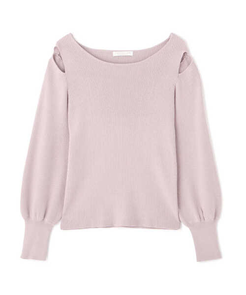 PROPORTION BODY DRESSING（プロポーションボディドレッシング）の「ショルダースリットニット / 1213170307（ニット/セーター・レディース・ブルー/グレー/ホワイト系その他・FREE）」の4枚目の写真