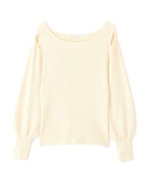 PROPORTION BODY DRESSING（プロポーションボディドレッシング）の「ショルダースリットニット / 1213170307（ニット/セーター・レディース・ブルー/グレー/ホワイト系その他・FREE）」の9枚目の写真