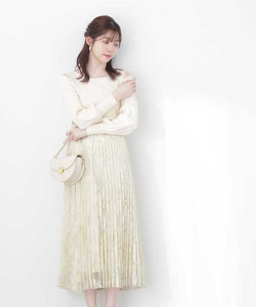 PROPORTION BODY DRESSING（プロポーションボディドレッシング）の「ショルダースリットニット / 1213170307（ニット/セーター・レディース・ブルー/グレー/ホワイト系その他・FREE）」の15枚目の写真