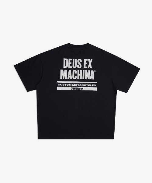 DEUS EX MACHINA（デウスエクスマキナ）の「TEAM DEUS TEE（Tシャツ/カットソー・メンズ・ブラック/オレンジ・MEDIUM/LARGE/SMALL/X-SMALL）」の11枚目の写真