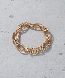 GOLDY | オーバー ラップ チェーン マンテル ブレスレット(ブレスレット)