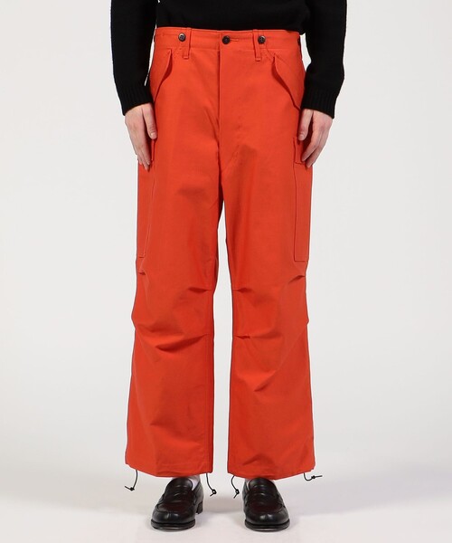 TUKI（ツキ）の「TUKI FIELD CARGO コットン カーゴパンツ（カーゴパンツ・メンズ・オレンジ/ブラック・2/S）」の5枚目の写真