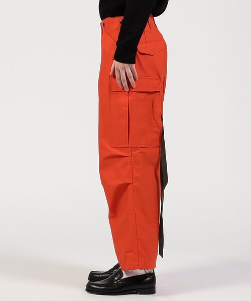 TUKI（ツキ）の「TUKI FIELD CARGO コットン カーゴパンツ（カーゴパンツ・メンズ・オレンジ/ブラック・2/S）」の6枚目の写真