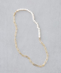 BEARDSLEY | 【クロレ】淡水パールコンビアレンジネックレス(ネックレス)