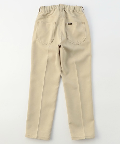 Lee(リー)の「Lee/リー【110-150cm】キッズ ウエストゴム きれいめ スラックスパンツ(デニムパンツ・キッズ・ブルー/ピンク/ベージュ/ライトグリーン/ブラック・110/150/120/140/130)」の3枚目の写真