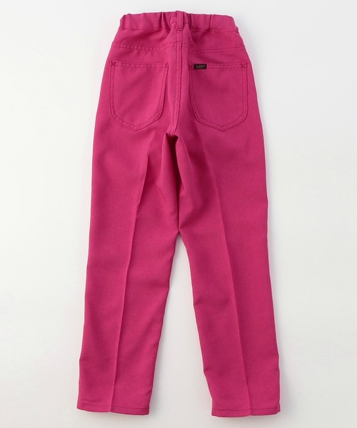 Lee(リー)の「Lee/リー【110-150cm】キッズ ウエストゴム きれいめ スラックスパンツ(デニムパンツ・キッズ・ブルー/ピンク/ベージュ/ライトグリーン/ブラック・110/150/120/140/130)」の5枚目の写真