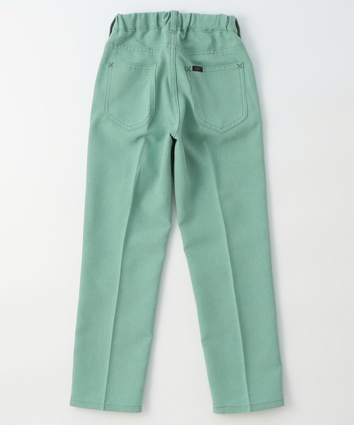 Lee(リー)の「Lee/リー【110-150cm】キッズ ウエストゴム きれいめ スラックスパンツ(デニムパンツ・キッズ・ブルー/ピンク/ベージュ/ライトグリーン/ブラック・110/150/120/140/130)」の4枚目の写真