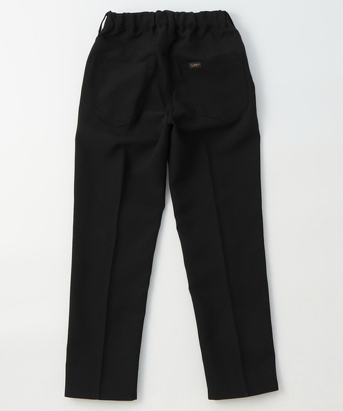 Lee(リー)の「Lee/リー【110-150cm】キッズ ウエストゴム きれいめ スラックスパンツ(デニムパンツ・キッズ・ブルー/ピンク/ベージュ/ライトグリーン/ブラック・110/150/120/140/130)」の2枚目の写真