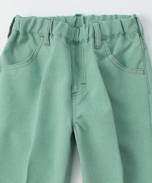 Lee(リー)の「Lee/リー【110-150cm】キッズ ウエストゴム きれいめ スラックスパンツ(デニムパンツ・キッズ・ブルー/ピンク/ベージュ/ライトグリーン/ブラック・110/150/120/140/130)」の21枚目の写真