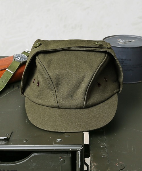 MILITARY(ミリタリー)の「実物 新品 デッドストック チェコ軍 M85 FIELD CAP フィールドキャップ(キャップ・メンズ・オリーブ・54/55/56/57/58)」の4枚目の写真