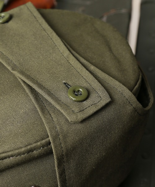 MILITARY(ミリタリー)の「実物 新品 デッドストック チェコ軍 M85 FIELD CAP フィールドキャップ(キャップ・メンズ・オリーブ・54/55/56/57/58)」の14枚目の写真