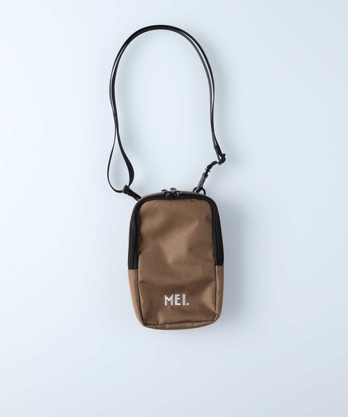 MEI（メイ）の「【MEI】MEIミニポーチショルダー（ショルダーバッグ・レディース・ブラック/ブラウン・ONE SIZE）」の3枚目の写真