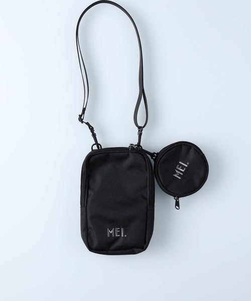 MEI（メイ）の「【MEI】MEIミニポーチショルダー（ショルダーバッグ・レディース・ブラック/ブラウン・ONE SIZE）」の5枚目の写真