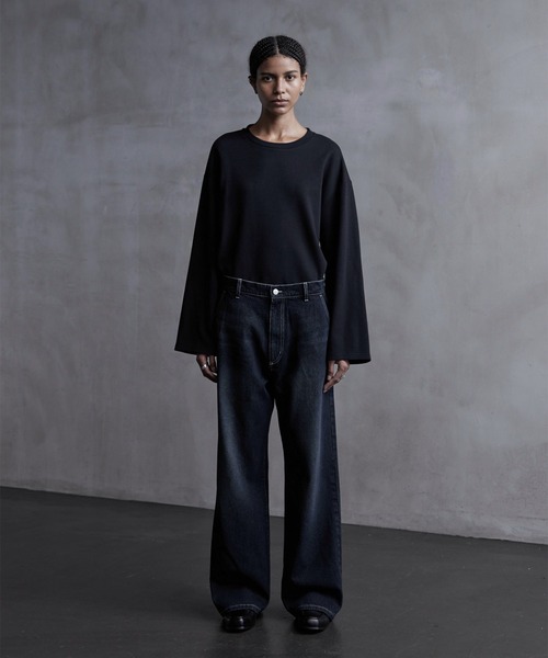 【CALLNE】Semi Flare Denim Pants / セミフレア デニムパンツ(デニムパンツ)|CALLNE(カルネ) 【CALLNE】Semi Flare Denim Pants / セミフレア デニムパンツ(デニムパンツ)|CALLNE(カルネ)