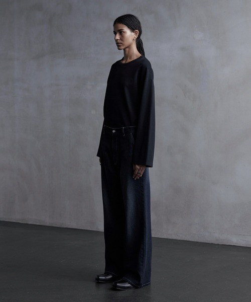 【CALLNE】Semi Flare Denim Pants / セミフレア デニムパンツ(デニムパンツ)|CALLNE(カルネ) 【CALLNE】Semi Flare Denim Pants / セミフレア デニムパンツ(デニムパンツ)|CALLNE(カルネ)