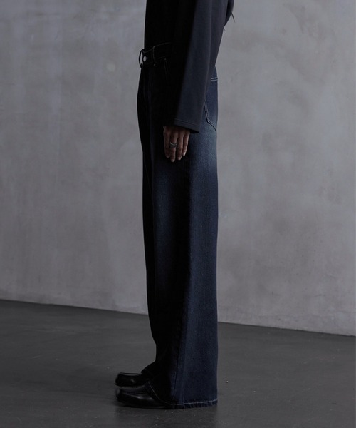 【CALLNE】Semi Flare Denim Pants / セミフレア デニムパンツ(デニムパンツ)|CALLNE(カルネ) 【CALLNE】Semi Flare Denim Pants / セミフレア デニムパンツ(デニムパンツ)|CALLNE(カルネ)