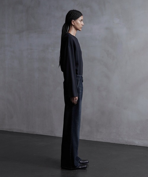 【CALLNE】Semi Flare Denim Pants / セミフレア デニムパンツ(デニムパンツ)|CALLNE(カルネ) 【CALLNE】Semi Flare Denim Pants / セミフレア デニムパンツ(デニムパンツ)|CALLNE(カルネ)