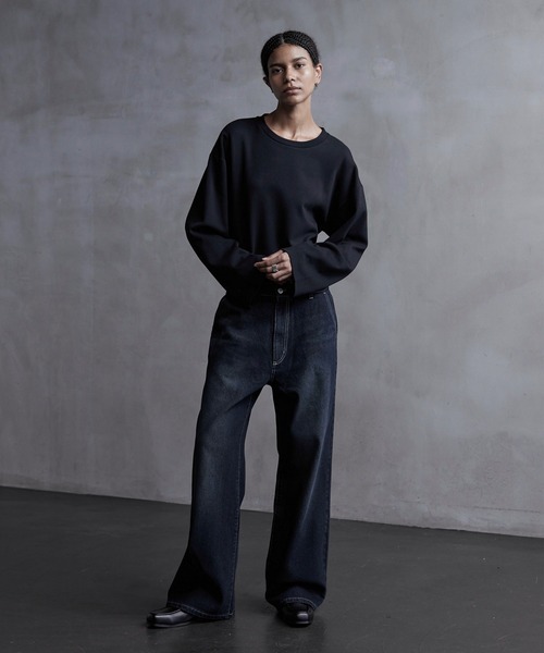 【CALLNE】Semi Flare Denim Pants / セミフレア デニムパンツ(デニムパンツ)|CALLNE(カルネ) 【CALLNE】Semi Flare Denim Pants / セミフレア デニムパンツ(デニムパンツ)|CALLNE(カルネ)