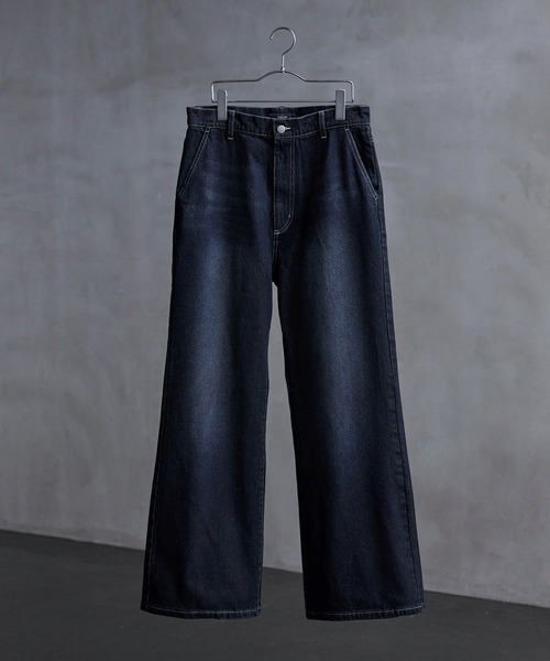 【CALLNE】Semi Flare Denim Pants CALLNE】Semi Flare Denim Pants / セミフレア デニムパンツ