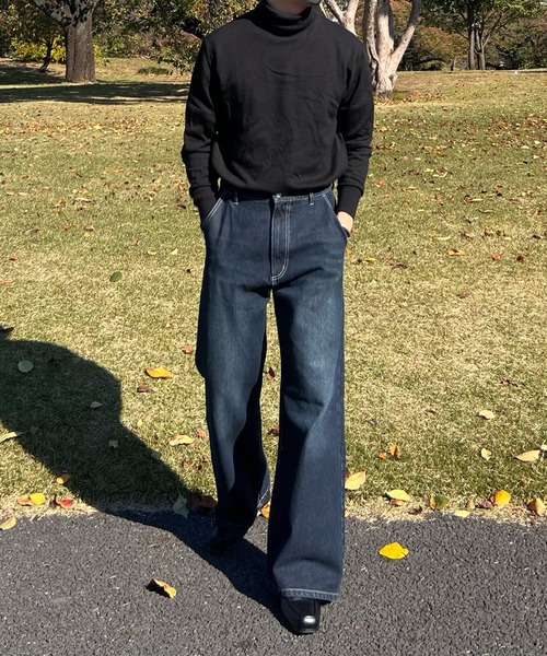 【CALLNE】Semi Flare Denim Pants / セミフレア デニムパンツ(デニムパンツ)|CALLNE(カルネ) 【CALLNE】Semi Flare Denim Pants / セミフレア デニムパンツ(デニムパンツ)|CALLNE(カルネ)