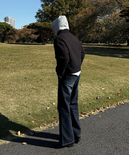 【CALLNE】Semi Flare Denim Pants / セミフレア デニムパンツ(デニムパンツ)|CALLNE(カルネ) 【CALLNE】Semi Flare Denim Pants / セミフレア デニムパンツ(デニムパンツ)|CALLNE(カルネ)