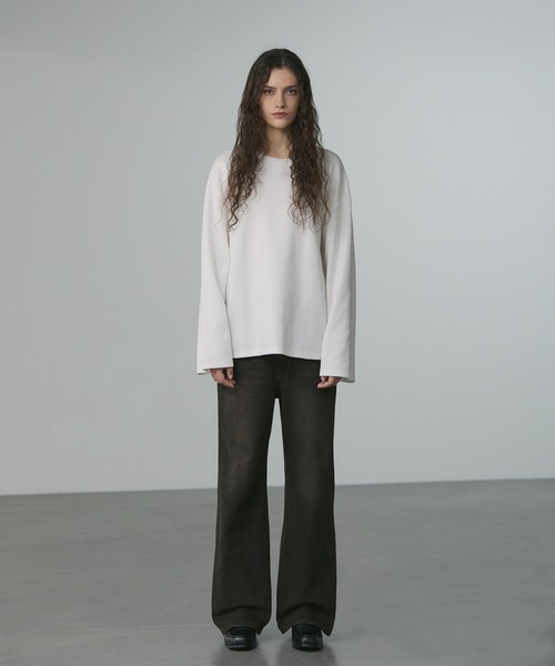 CALLNE（カルネ）の「【CALLNE】Semi Flare Denim Pants / セミフレア