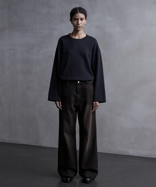 【CALLNE】Semi Flare Denim Pants / セミフレア デニムパンツ(デニムパンツ)|CALLNE(カルネ) 【CALLNE】Semi Flare Denim Pants / セミフレア デニムパンツ(デニムパンツ)|CALLNE(カルネ)