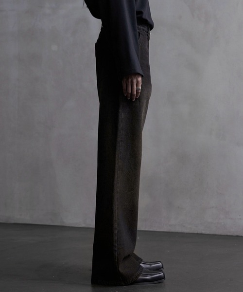 【CALLNE】Semi Flare Denim Pants / セミフレア デニムパンツ(デニムパンツ)|CALLNE(カルネ) 【CALLNE】Semi Flare Denim Pants / セミフレア デニムパンツ(デニムパンツ)|CALLNE(カルネ)