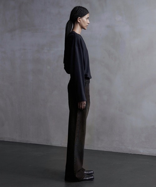 【CALLNE】Semi Flare Denim Pants / セミフレア デニムパンツ(デニムパンツ)|CALLNE(カルネ) 【CALLNE】Semi Flare Denim Pants / セミフレア デニムパンツ(デニムパンツ)|CALLNE(カルネ)