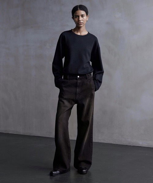 CALLNE（カルネ）の「【CALLNE】Semi Flare Denim Pants / セミフレア