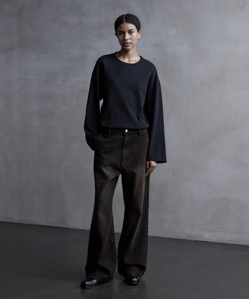 【CALLNE】Semi Flare Denim Pants / セミフレア デニムパンツ(デニムパンツ)|CALLNE(カルネ) 【CALLNE】Semi Flare Denim Pants / セミフレア デニムパンツ(デニムパンツ)|CALLNE(カルネ)