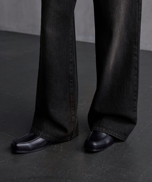 【CALLNE】Semi Flare Denim Pants / セミフレア デニムパンツ(デニムパンツ)|CALLNE(カルネ) 【CALLNE】Semi Flare Denim Pants / セミフレア デニムパンツ(デニムパンツ)|CALLNE(カルネ)