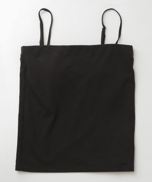 A part by（アパートバイ）の「カップツキ２WAYベアキャミ（タンクトップ・レディース・ライトベージュ/オフホワイト/ブラック・FREE）」の3枚目の写真