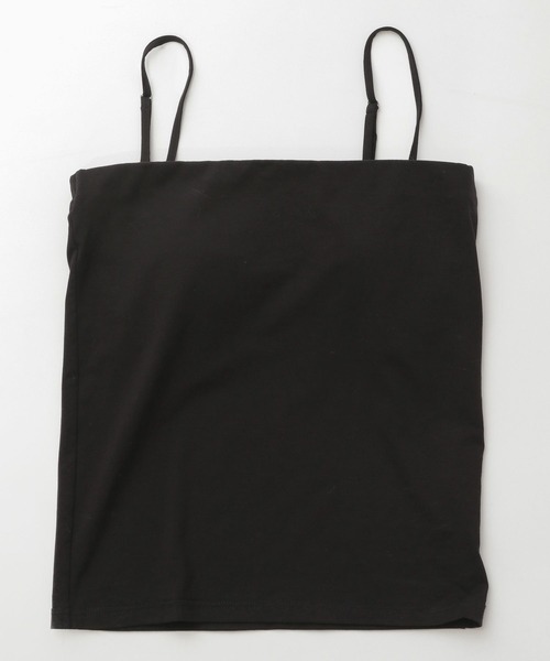 A part by（アパートバイ）の「カップツキ２WAYベアキャミ（タンクトップ・レディース・ライトベージュ/オフホワイト/ブラック・FREE）」の10枚目の写真