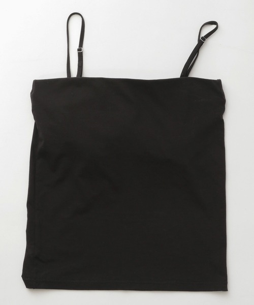 A part by（アパートバイ）の「カップツキ２WAYベアキャミ（タンクトップ・レディース・ライトベージュ/オフホワイト/ブラック・FREE）」の7枚目の写真