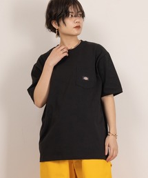 【DICKIES/ディッキーズ】オーバーサイズミニワッペンポケットTシャツ/ユニセックス