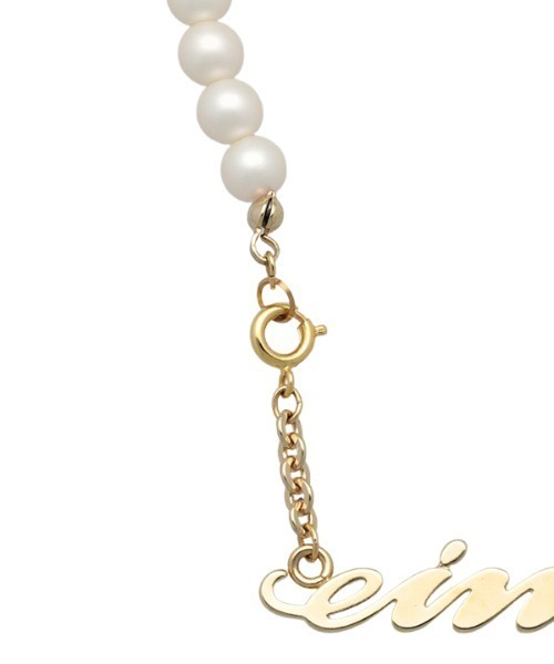 EIMY ISTOIRE（エイミーイストワール）の「eimyチェーンパールチョーカー（チョーカー・レディース・ゴールド・FREE）」の3枚目の写真