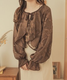 Ambre Neige | 【前後2WAY】オパールボレロブラウス/WEB/EC限定商品(シャツ/ブラウス)