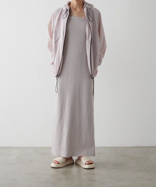 【撥水/抗菌防臭】マウンテンパーカー(パッカブル)（ナイロンジャケット）｜earthy（アーシー）