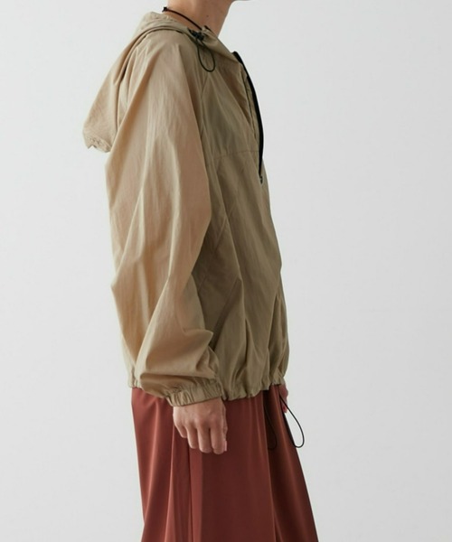 【撥水/抗菌防臭】マウンテンパーカー(パッカブル)（ナイロンジャケット）｜earthy（アーシー）