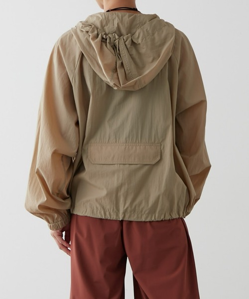 【撥水/抗菌防臭】マウンテンパーカー(パッカブル)（ナイロンジャケット）｜earthy（アーシー）