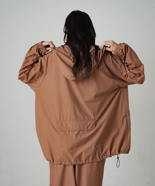 【撥水/抗菌防臭】マウンテンパーカー(パッカブル)（ナイロンジャケット）｜earthy（アーシー）