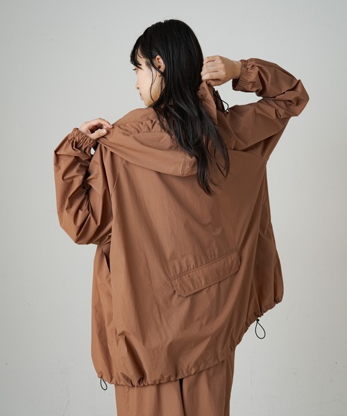 【撥水/抗菌防臭】マウンテンパーカー(パッカブル)（ナイロンジャケット）｜earthy（アーシー）