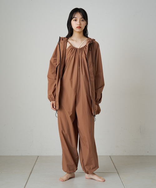 【撥水/抗菌防臭】マウンテンパーカー(パッカブル)（ナイロンジャケット）｜earthy（アーシー）