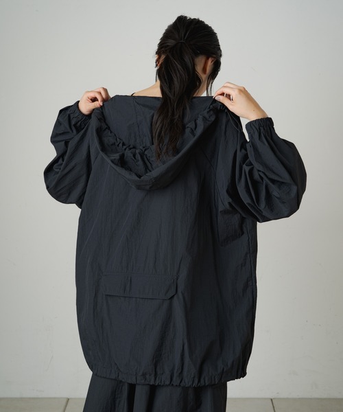 【撥水/抗菌防臭】マウンテンパーカー(パッカブル)（ナイロンジャケット）｜earthy（アーシー）