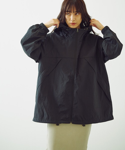 【撥水/抗菌防臭】マウンテンパーカー(パッカブル)（ナイロンジャケット）｜earthy（アーシー）