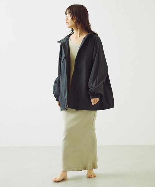 【撥水/抗菌防臭】マウンテンパーカー(パッカブル)（ナイロンジャケット）｜earthy（アーシー）