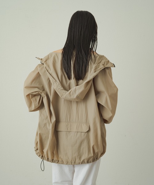 【撥水/抗菌防臭】マウンテンパーカー(パッカブル)（ナイロンジャケット）｜earthy（アーシー）